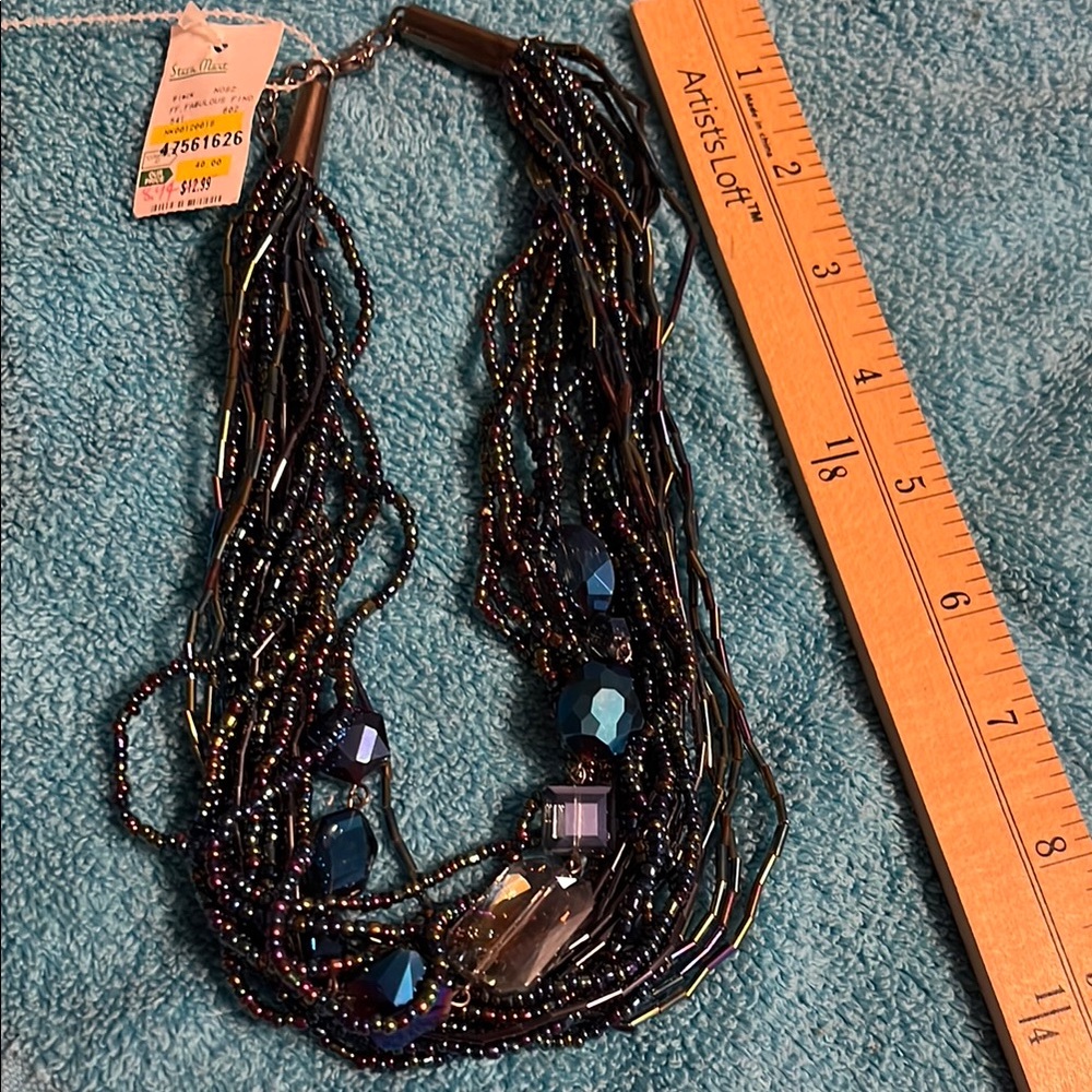 Elegant Multicolor Beaded Necklace